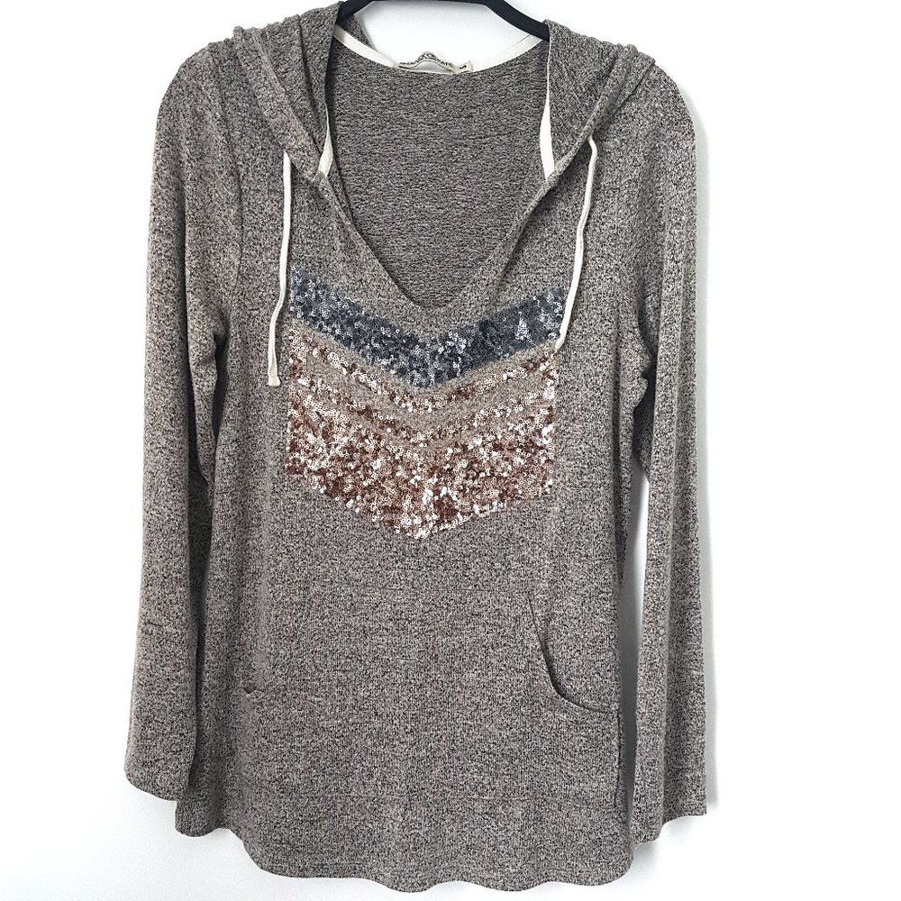 Chance or Fate Grey hoodie - Size S